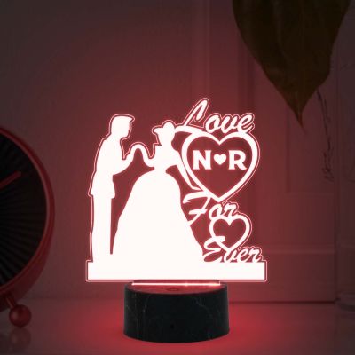 Love You Forever Night Lamp For Couple